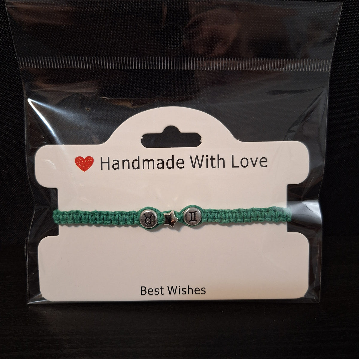 βοΈπ€βοΈ Taurus Gemini Zodiac Love Lucky Bracelet