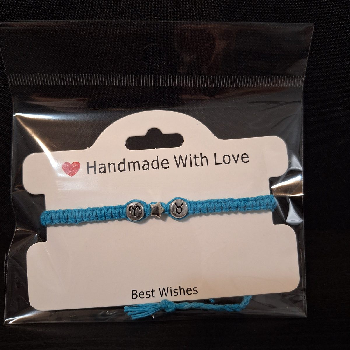 βοΈπ€βοΈ Aries Taurus Zodiac Love Lucky Bracelet