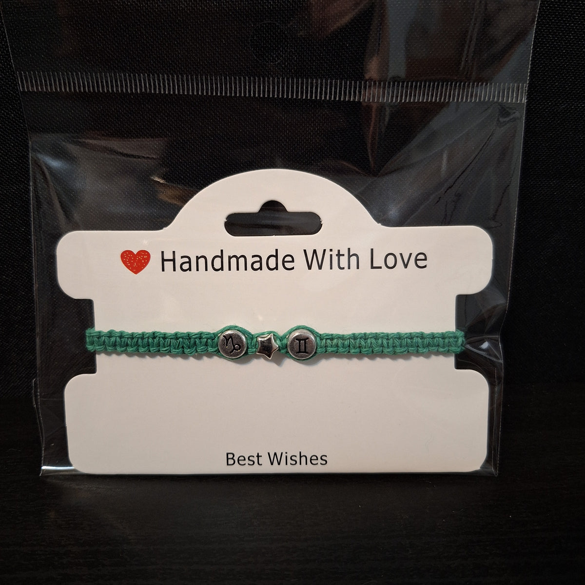 βοΈπ€βοΈ Capricorn Gemini Zodiac Love Lucky Bracelet