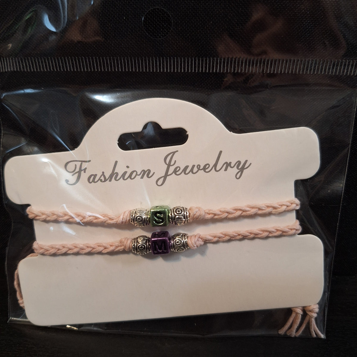 Initial Love Lucky Bracelet (S & M)
