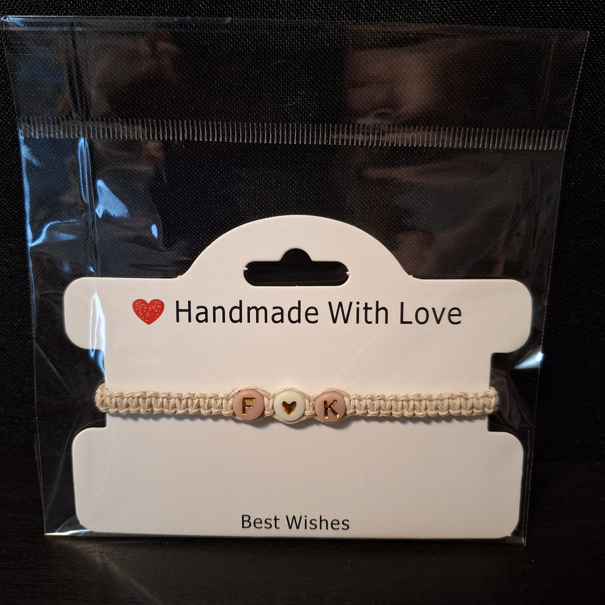 Initial Love Lucky Bracelet (F & K)