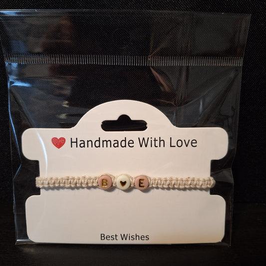 Initial Love Lucky Bracelet (B & E)