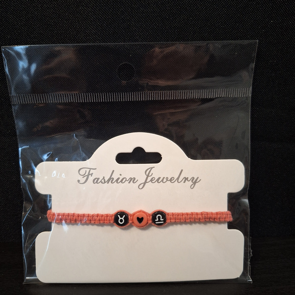 ♉️🖤♎️ Taurus Libra Zodiac Love Lucky Bracelet