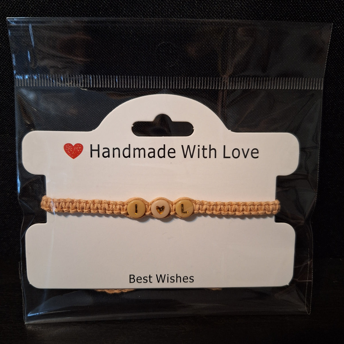 Initial Love Lucky Bracelet (I & L)