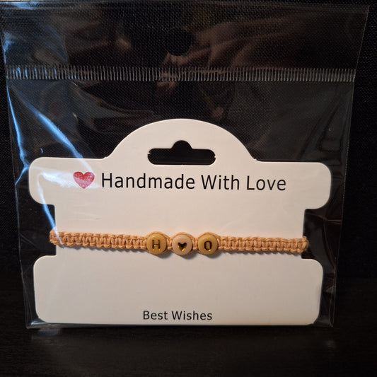Initial Love Lucky Bracelet (H & O)