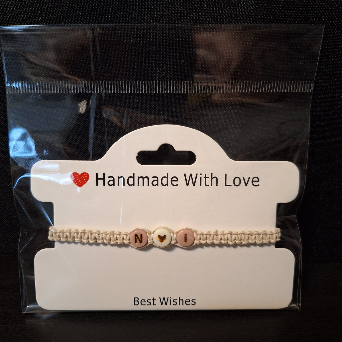 Initial Love Lucky Bracelet (N & I)