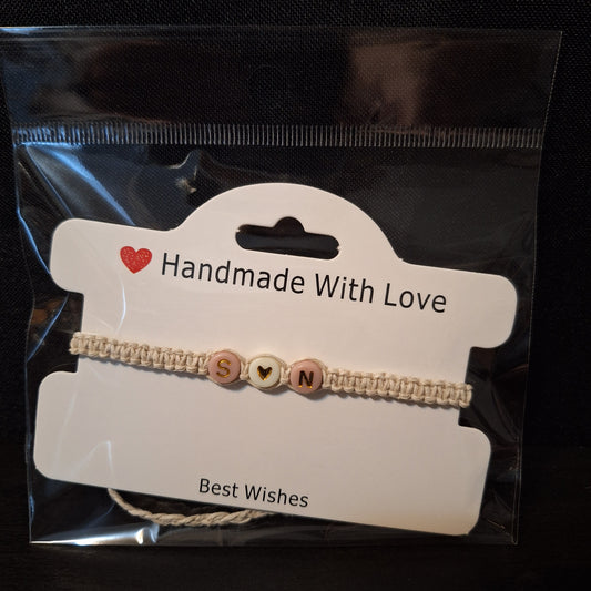 Initial Love Lucky Bracelet (S & N)