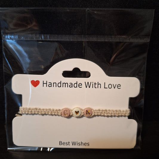 Initial Love Lucky Bracelet (C & K)