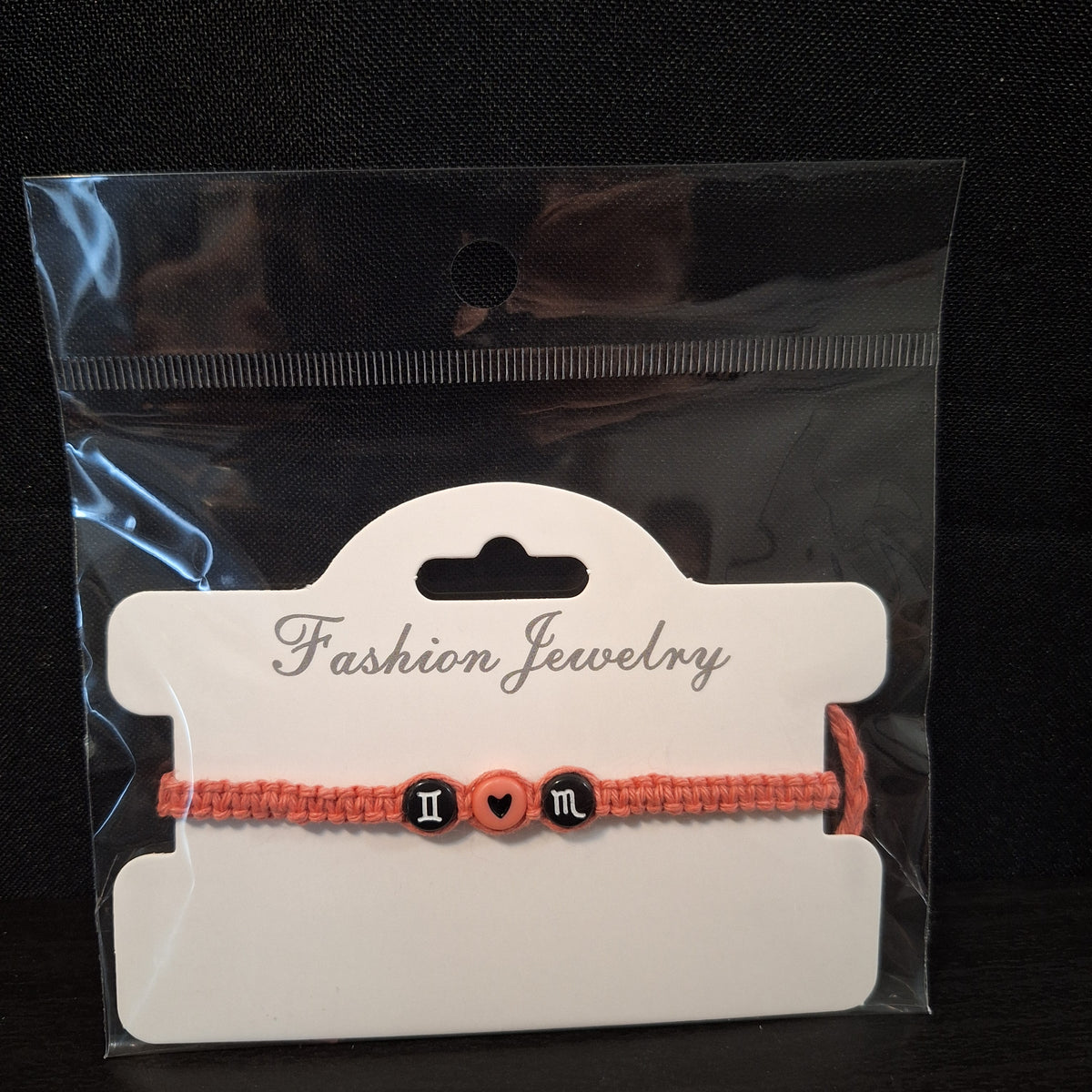 ♊️🖤♏️ Gemini Scorpio Zodiac Love Lucky Bracelet